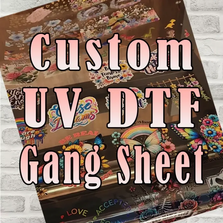 UV DTF Gangheet: Comparison with Traditional Printing Methods